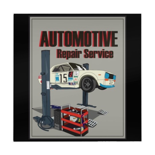 Automotive repair service Mahjong Mats