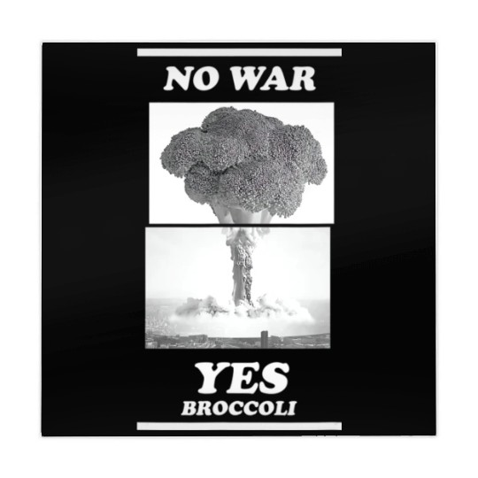 No war yes broccoli Mahjong Mats