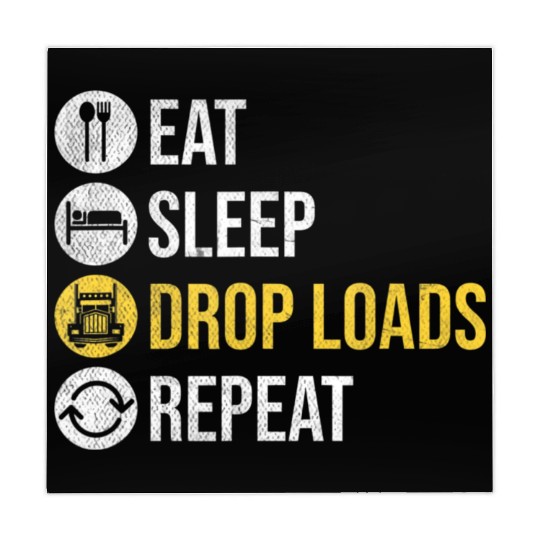 Trucker Accessories for Truck Driver Diesel Lover Mahjong Mats