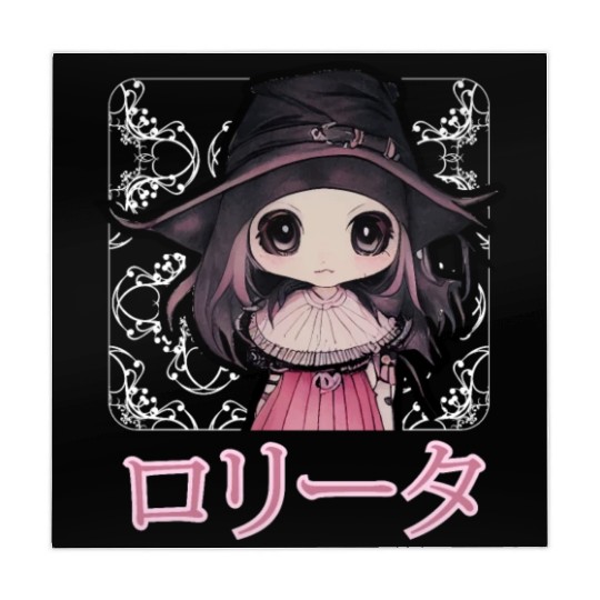 Gothic Lolita Witch Japanese Chibi Anime Pastel Go Mahjong Mats