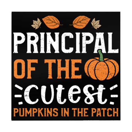 Principal Of The Cutest Pumpkins... Mahjong Mats