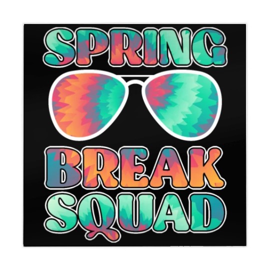 Spring Break Squad Summer Vacation Spring Break Mahjong Mats
