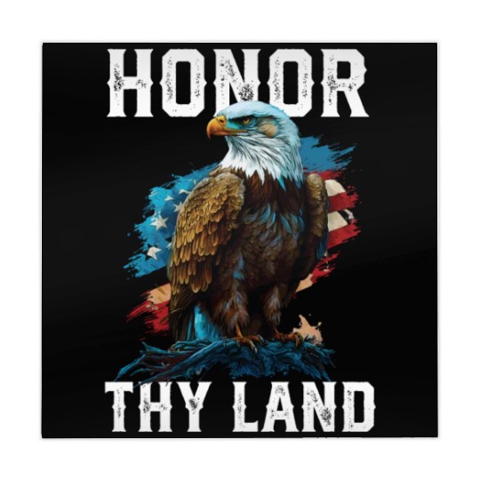 Honor Thy Land American Bald Eagle America USA Mahjong Mats