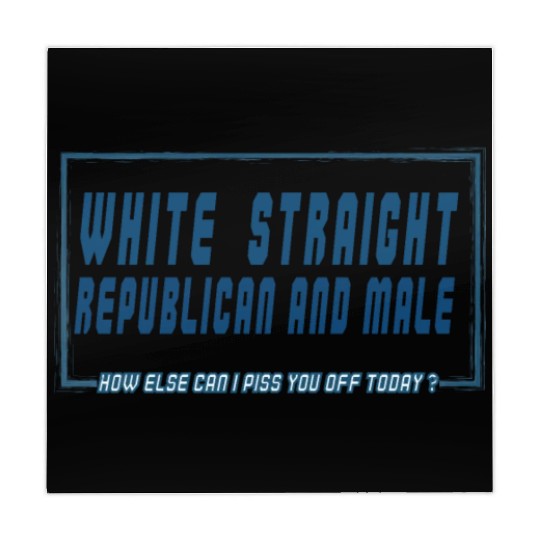 White Straight Republican and Male Mahjong Mats