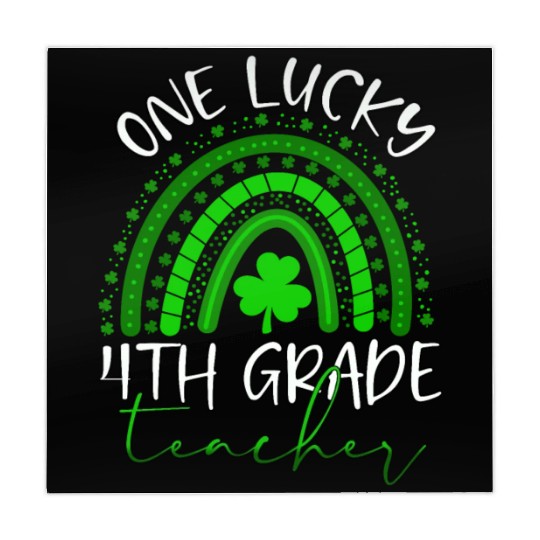 One Lucky 4th Grade Teacher St. Patrick's Day 2022 Mahjong Mats