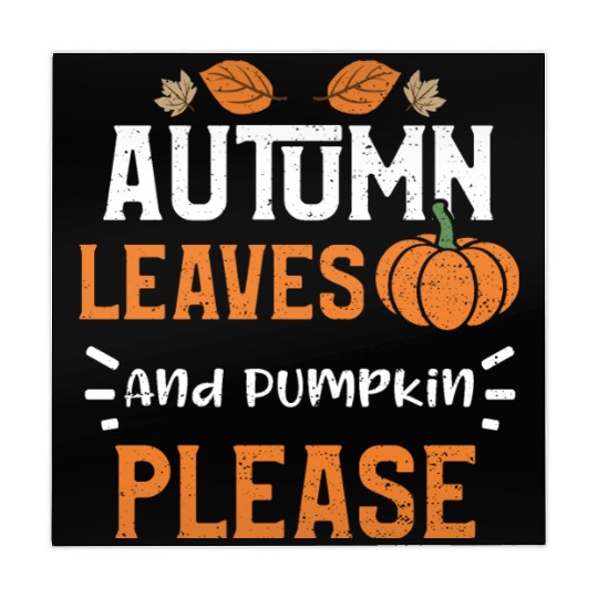 Autumn Leaves And Pumpkin Please Mahjong Mats