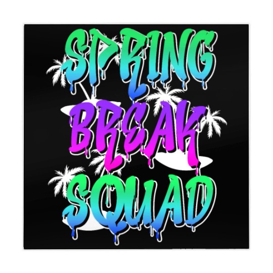Spring Break Squad Summer Vacation Spring Break Mahjong Mats