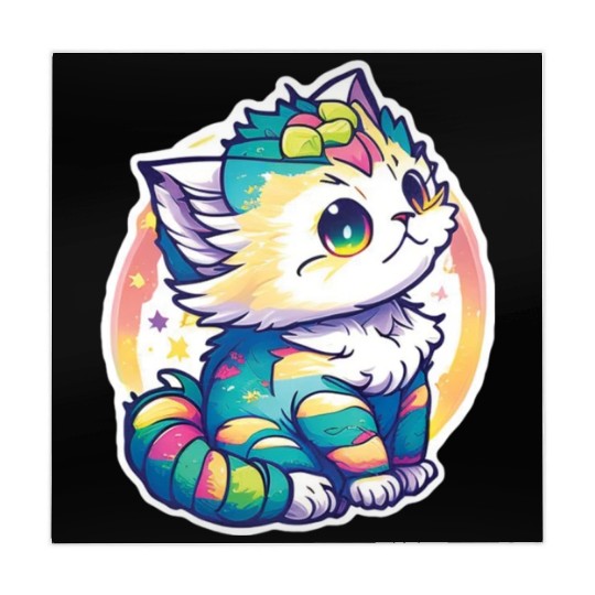 Cute Chibi Kitten Mahjong Mats