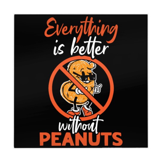 Everything Is Better Without Peanuts Peanut Mahjong Mats