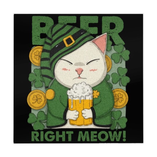 Beer Right Meow Mahjong Mats