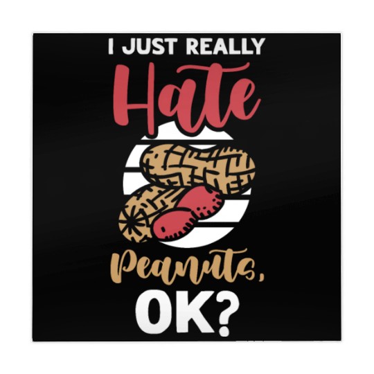 I Just Really Hate Peanuts Peanut Allergic Mahjong Mats