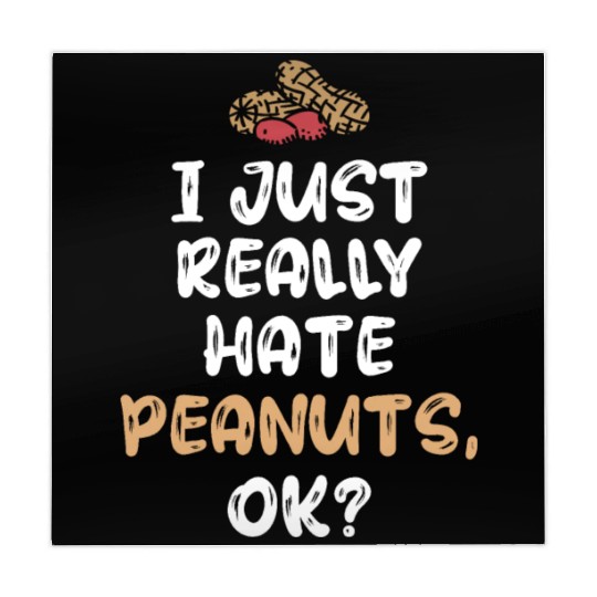 I Just Really Hate Peanuts Peanut Allergic Mahjong Mats