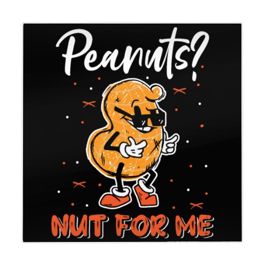 Peanuts? Not For Me Peanut Allergic Peanut Allergy Mahjong Mats