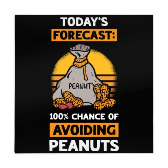 Today's Forecast 100% Chance Of Avoiding Peanuts Mahjong Mats