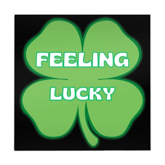 FEELING lucky funny St. patty's day Mahjong Mats
