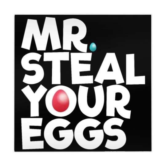 Mr Steal Your Eggs Kids Easter Sunday Funny Easter Mahjong Mats