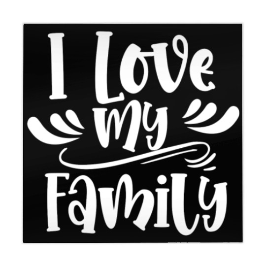 I Love My Family Relatives Reunion Sarcastic Mahjong Mats