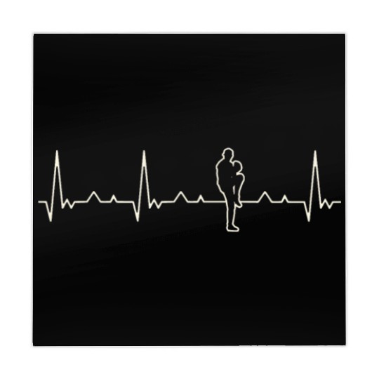 Baseball Pitcher Throw Player. Heart. Love. EKG. Mahjong Mats