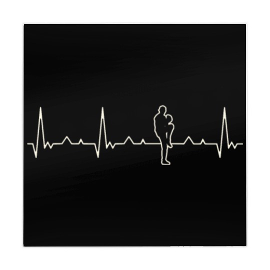 Baseball Pitcher Throw Player. Heart. Love. EKG. Mahjong Mats