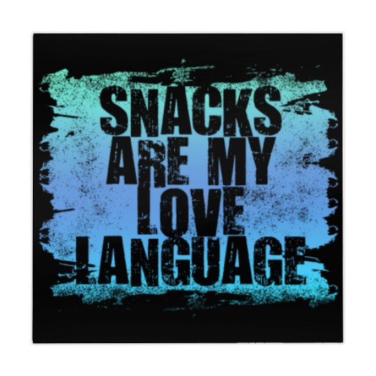 Snacks Are My Love Language Mahjong Mats