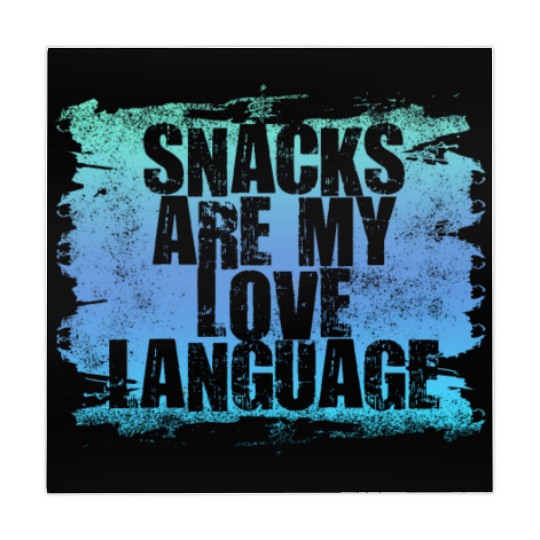 Snacks Are My Love Language Mahjong Mats