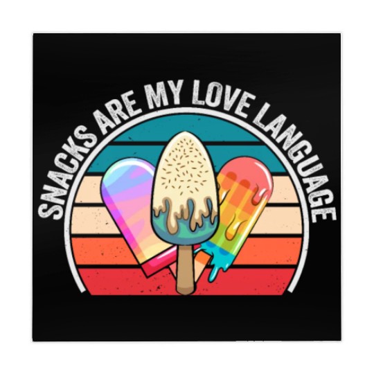 Snacks Are My Love Language Mahjong Mats