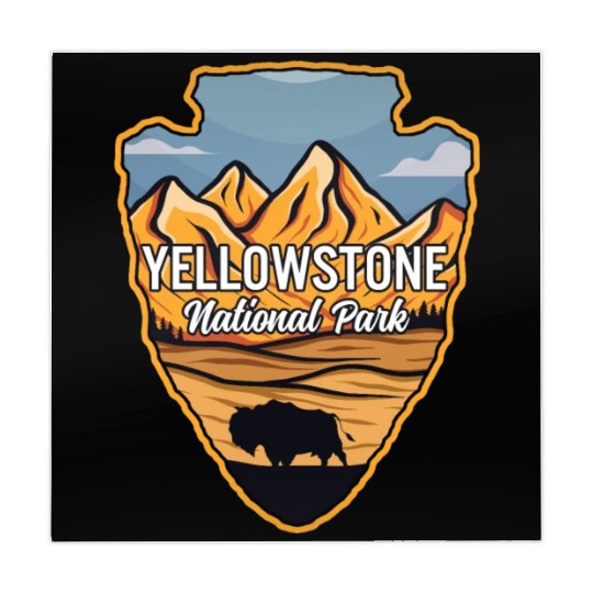 YStone US National Park Arrowhead Buffalo Mahjong Mats