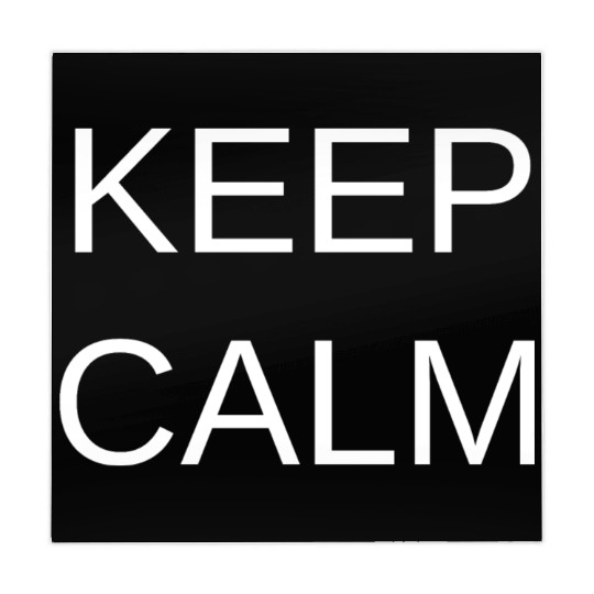 Keep Calm Meme Humor Mahjong Mats