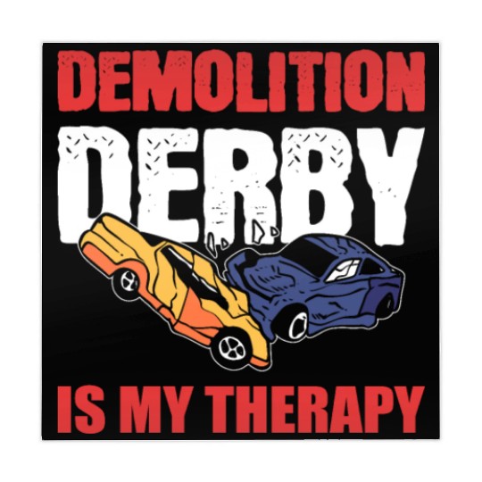 Demolition Derby Is My Therapy Race Track Mahjong Mats