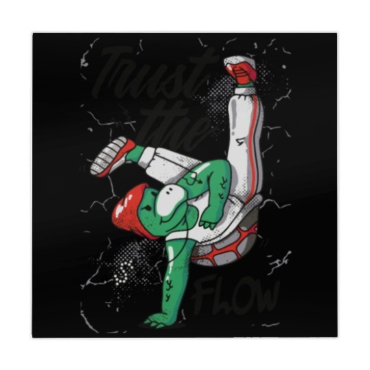 Breakdancer Turtle Character Mahjong Mats