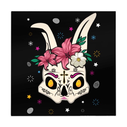 El Dia De Los Muertos Happy Easter Sunday Bunny Mahjong Mats
