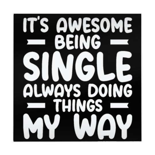 Awesome Single Independent Solo Single Quotes Mahjong Mats