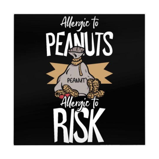 Allergic To Peanuts Allergic To Risk Peanut Mahjong Mats