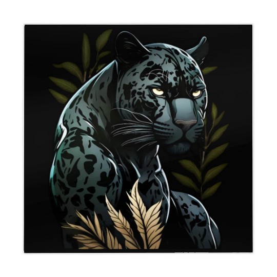 The power of the black panther Mahjong Mats