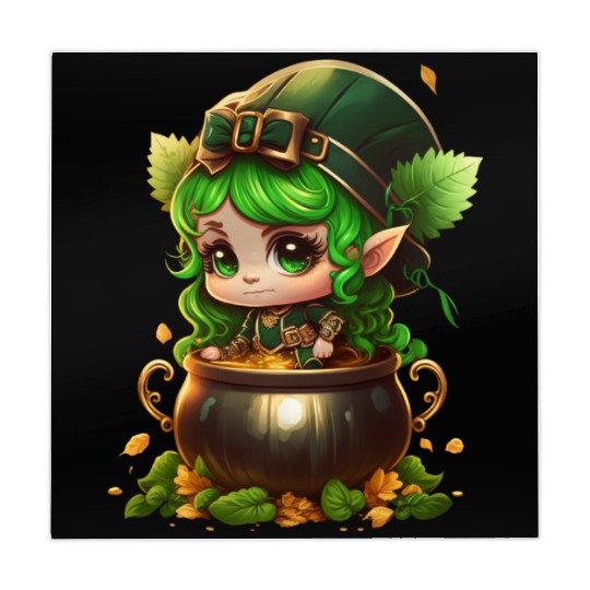 St. Patrick's Day Elf Saint Patricks Day Outfit Mahjong Mats