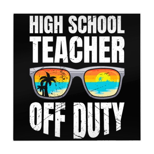 High school teacher off duty vacation teacher Mahjong Mats