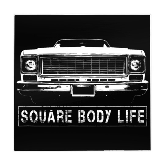 Early 70s Square Body Truck Mahjong Mats