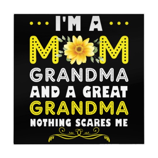 I m A Mom Grandma Nothing Scares Me Mothers Day Mahjong Mats