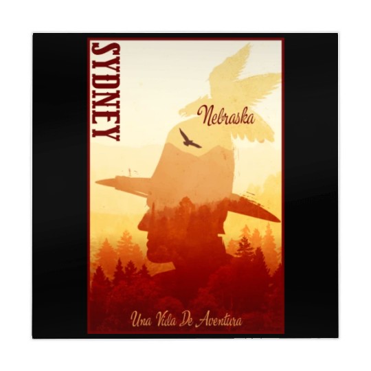 Sidney Nebraska wild west town Mahjong Mats