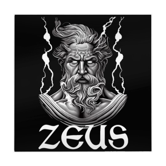 Zeus God Lightning Greek Mythology Mahjong Mats