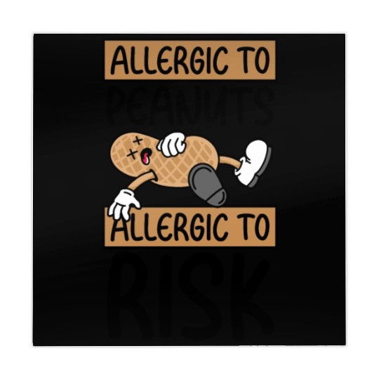 Allergic To Peanuts Allergic To Risk Peanut Mahjong Mats