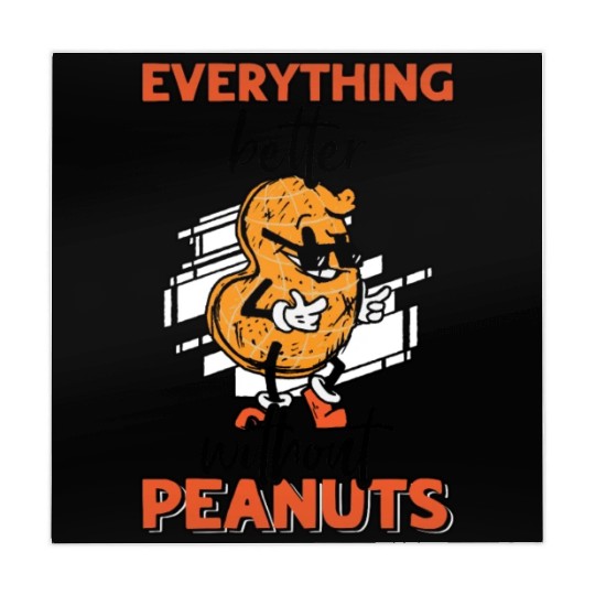 Everything Is Better Without Peanuts Peanut Mahjong Mats