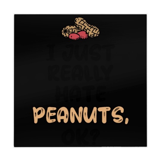 I Just Really Hate Peanuts Peanut Allergic Mahjong Mats