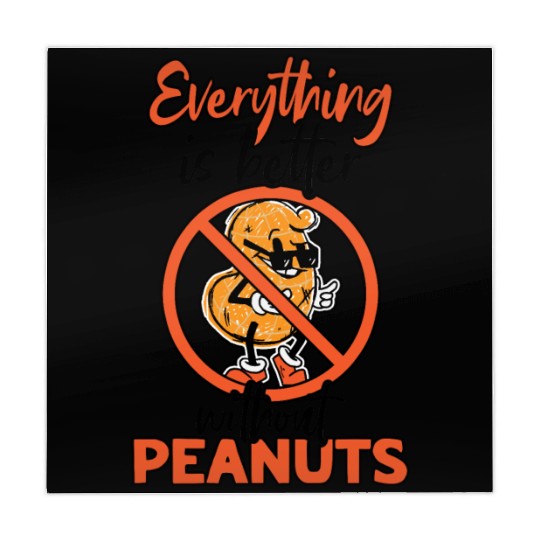 Everything Is Better Without Peanuts Peanut Mahjong Mats