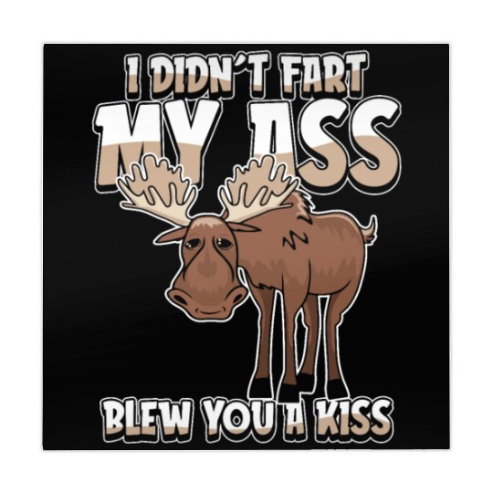 Moose Elk Funny Mahjong Mats