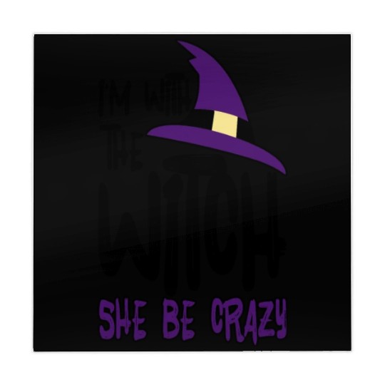 I'm With The Witch, She Be Crazy Mahjong Mats