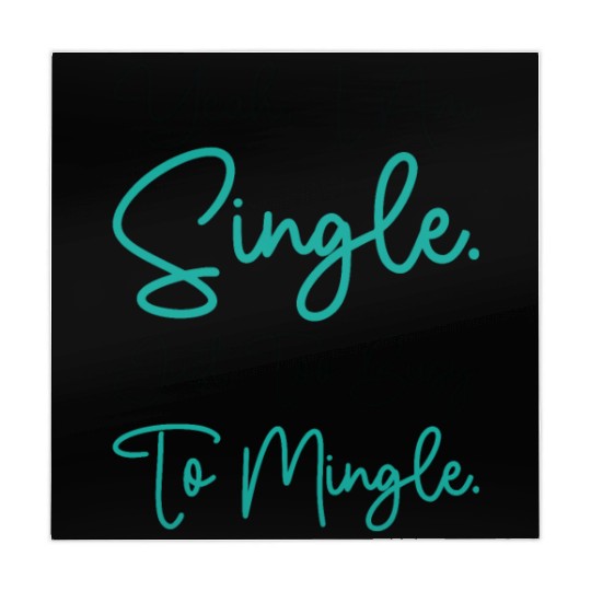 Busy Single Independent Mingle Relationship Mahjong Mats