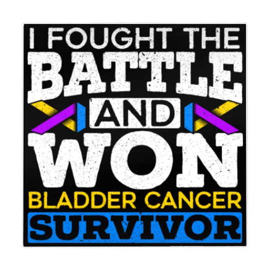 Fought The Battle And Won Bladder Cancer Survivor Mahjong Mats