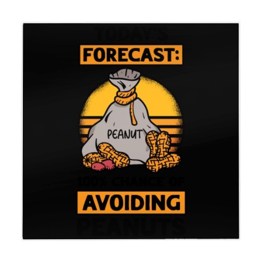 Today's Forecast 100% Chance Of Avoiding Peanuts Mahjong Mats