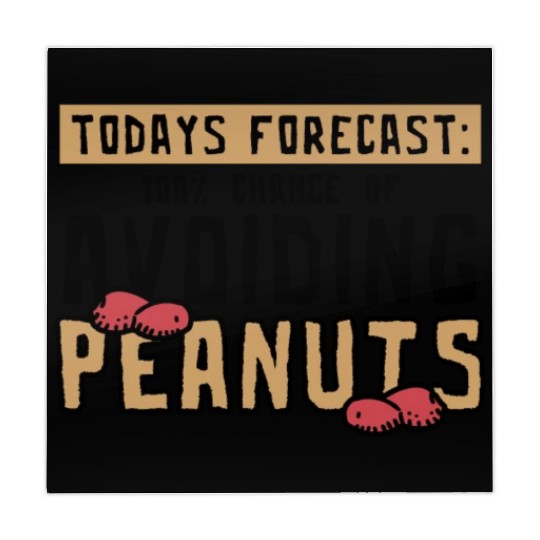 Today's Forecast 100% Chance Of Avoiding Peanuts Mahjong Mats